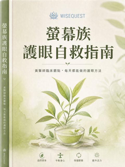 《螢幕族護眼自救指南》封面